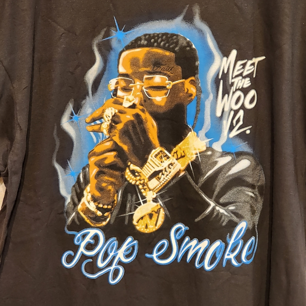 Pop Smoke Hip-Hop T-Shirt - Gem